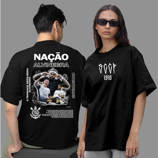 Camiseta Unissex Timâo Camiseta Memphis Garro Yuri 100% Algodão Varias Cores infantil ao Plus Size gaviões