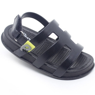 Sandália Infantil Plugt Menino Confortável Básica Tiras Preto Cinza Verde em Oferta na Shopee