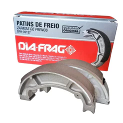 PATIM DE FREIO TITAN-FAN-BROS 125-150-160 DIANT E TRAS/ BIZ 100-125 DIANT - ( STD )
