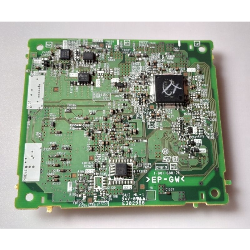 placa da gaveta de cds som Sony Hcd-Gtr88