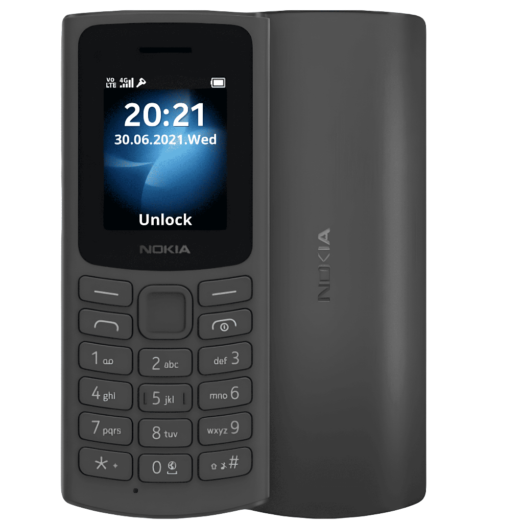 Celular Nokia 105 4G Com Rádio Fm Fácil De Usar Para Idosos
