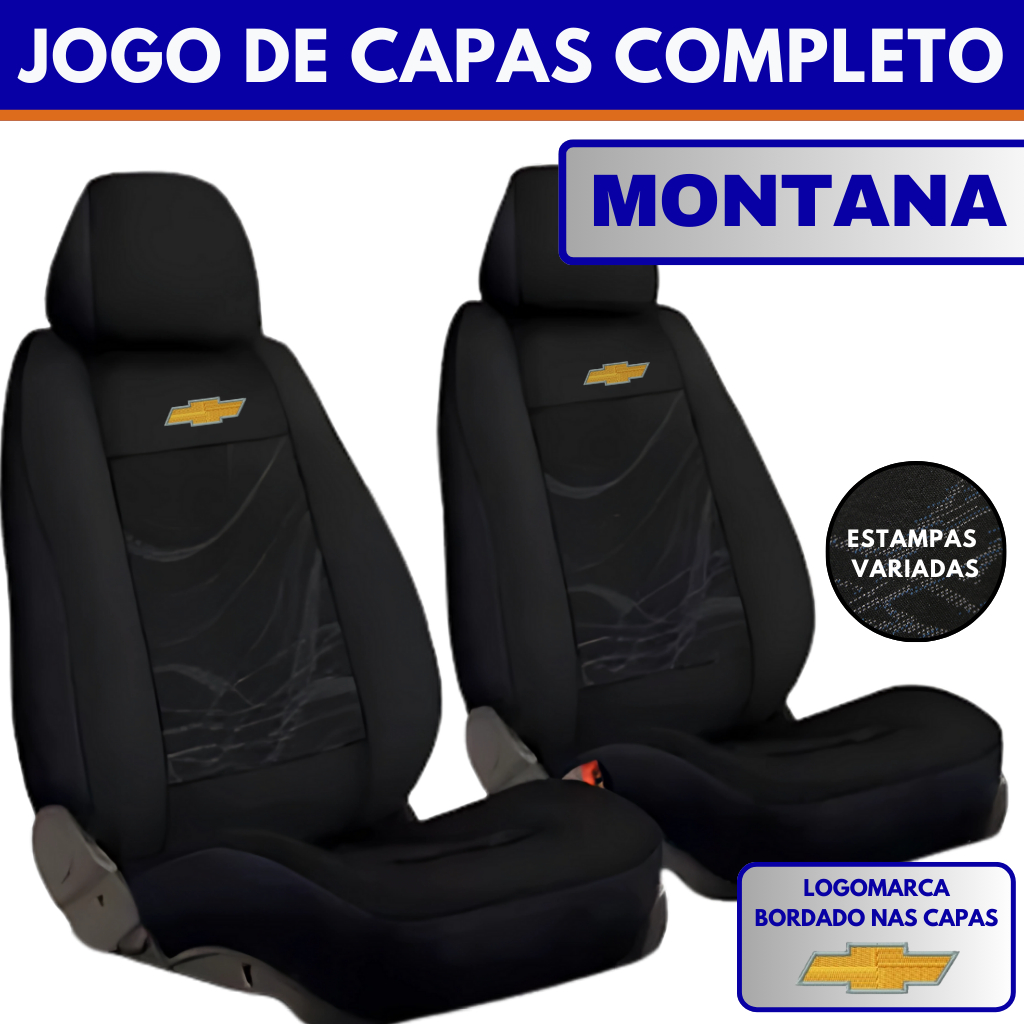 Capa Automotiva Frente Banco Tecido Original Montana 2003