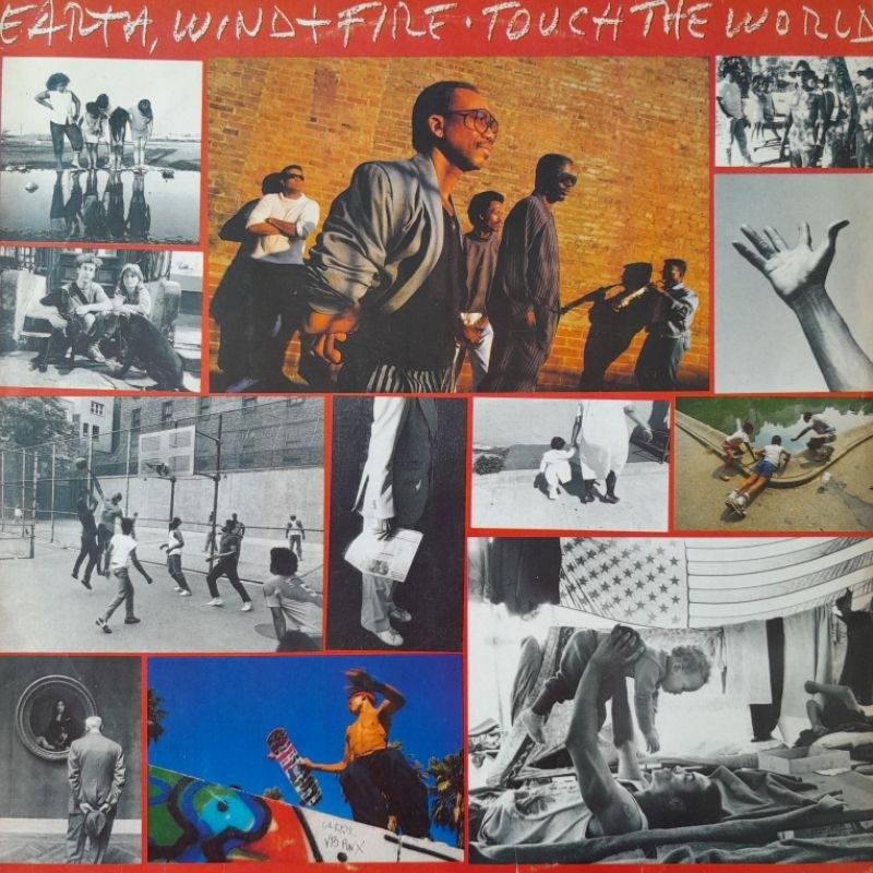 Earth, Wind & Fire-Touch The World-lp c/encarte-vinil