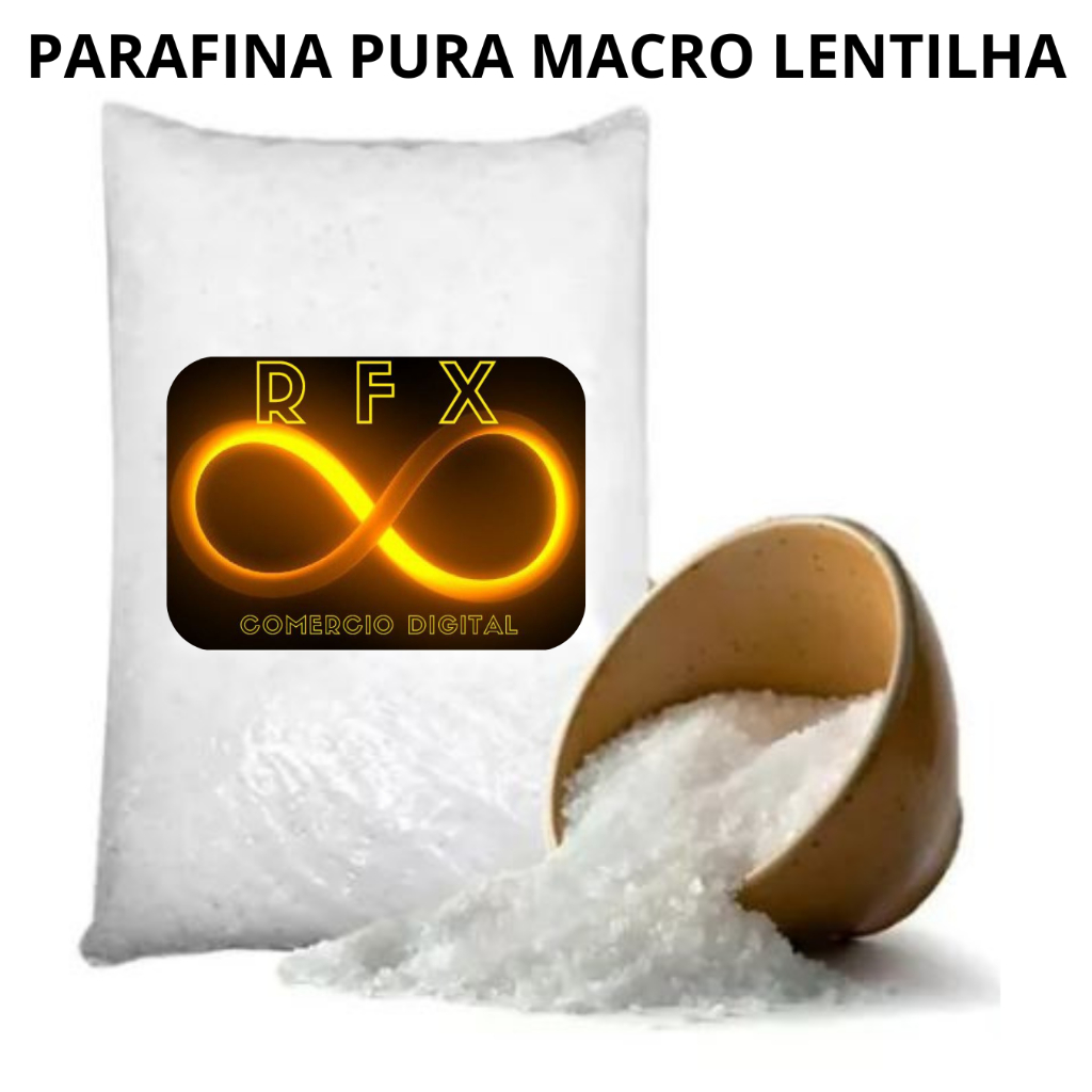 Parafina pura macro lentilha para velas (entrega rápida) Parafina Petrobrás em Oferta na Shopee