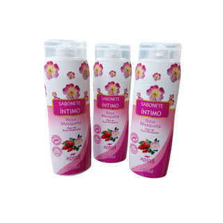 SABONETE FEMININO ROSA MOSQUETA 200ML APINIL COSMÉTICOS