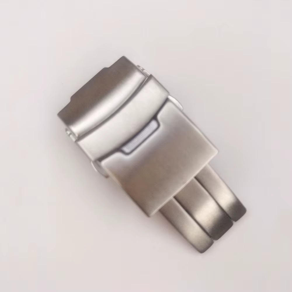 Fivela fecho dobrável para seiko aço inoxidável pulseira fivela 18mm 20mm 22mm 24mm