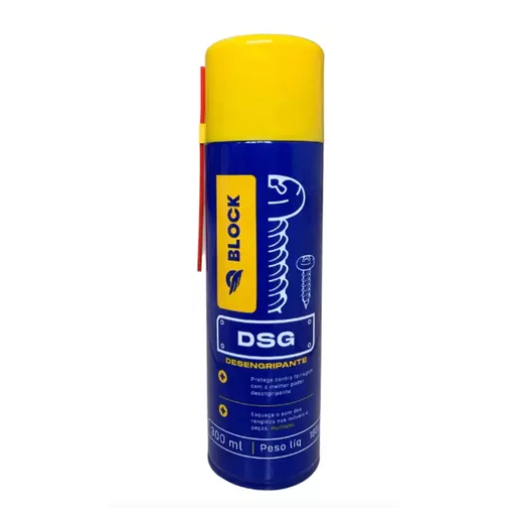 Kit com 3 Unidades – Óleo Lubrificante Desengripante Multiuso 300ml – Block DSG