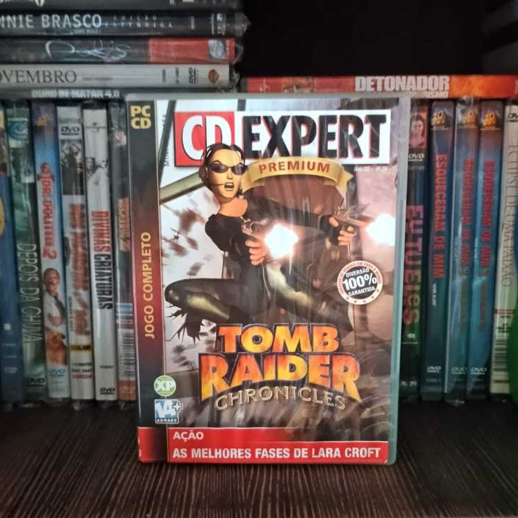 PC GAME - TOMB RAIDER CHRONICLES - CD EXPERT (JOGO COMPLETO)