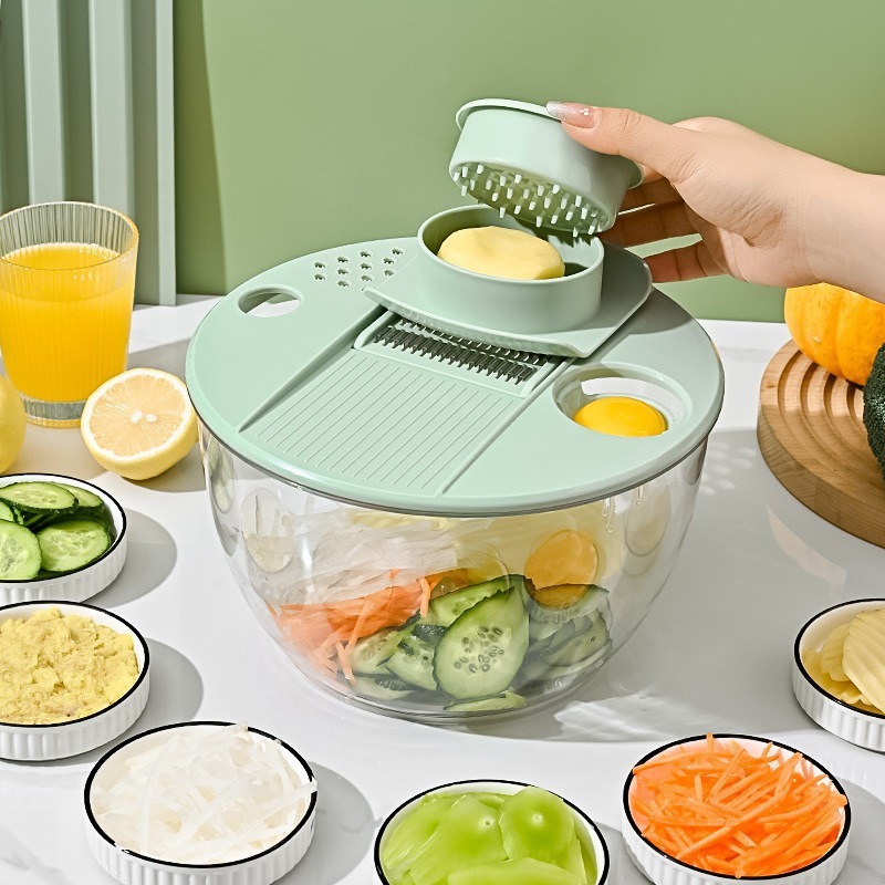 Centrífuga De Salada Secador Verduras Manual 5 Litros em Oferta na Shopee