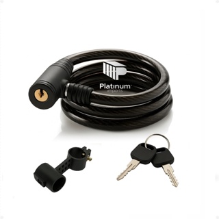 Corrente de Segurança 1M com Trava Anti-Furto e Chave - Ideal para Bicicleta, Moto e Portão Acessórios De Bicicleta Mtb em Oferta na Shopee