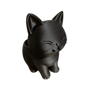 Vaso Gato Preto CROFFITECH3D