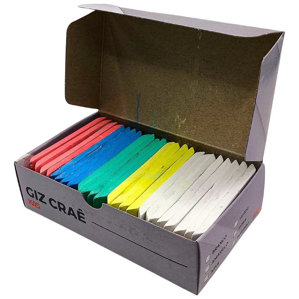 24 UNIDADES DE GIZ DE ALFAIATE SOFT PARA CORTE E COSTURA em Oferta na Shopee