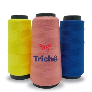 LINHA TRICHÊ 120 PARA COSTURA RETA EM GERAL - CONE COM 1300 METROS em Oferta na Shopee