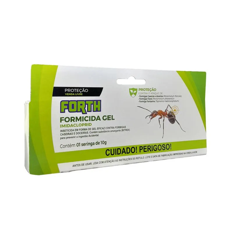 Forth Formicida Gel Inseticida Bisnaga 10g