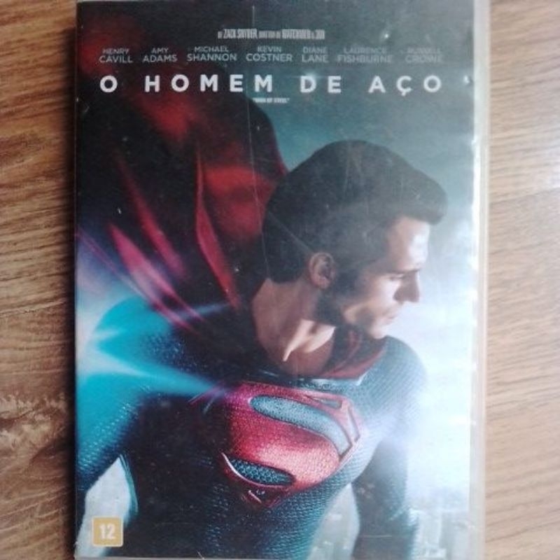 DVD O Homem de aço Superman (Henry Cavill)
