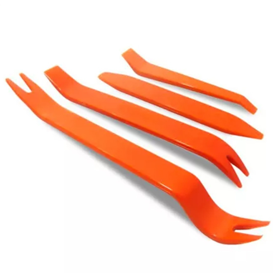 Kit Com 4 Espátulas Plásticas Remoção Painel Forro Porta Carro Molduras Frisos Acabamento Veicular em Oferta na Shopee