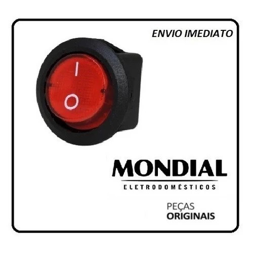 Botão Liga Desliga Cafeteira Dolce Arome C-34 Ji-15x-mondial
