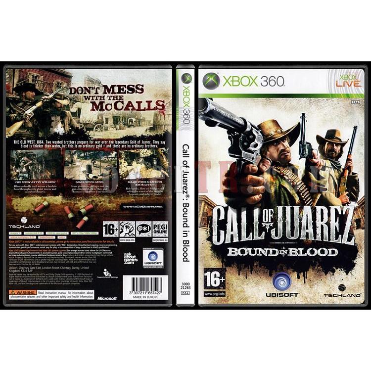 Jogo Call Of Juarez Bound In Blood  - Xbox 360 - Lt. 3.0 - Desbloqueado