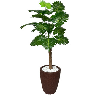 Plantas Artificial Permanente  Decoraçao Enfeites e Casa Vaso de Decoraçao em Oferta na Shopee