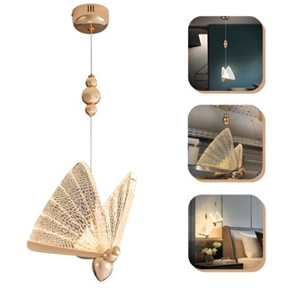 Pendente Borboleta Led 5w Branco Quente Cabo 2 Metros em Oferta na Shopee