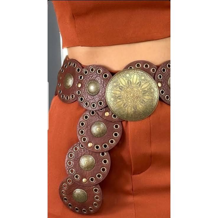 Cinto Boho Look Top Country Feminino Bola Bonito Lançamentos Moda Sertanejo