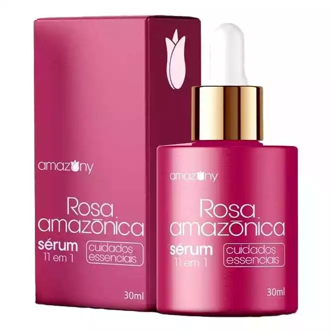 Sérum Rosa Mosqueta Amazonica 30ml Hidratante Combate Manchas