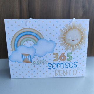 Sacolinha Personalizada 365 Sorrisos- Pegue e Monte em Oferta na Shopee