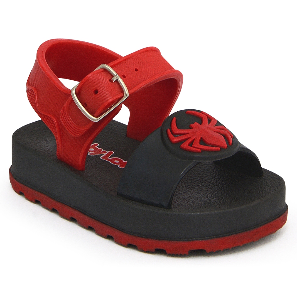 Sandália Infantil Menino Papete Bebê Masculina Com Fivela Ajustável