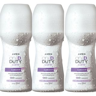 Roll on On Duty Care Clareador Avon Kit com 3/5/9 unidades (50 ml cada)- PRODUTO ORIGINAL em Oferta na Shopee