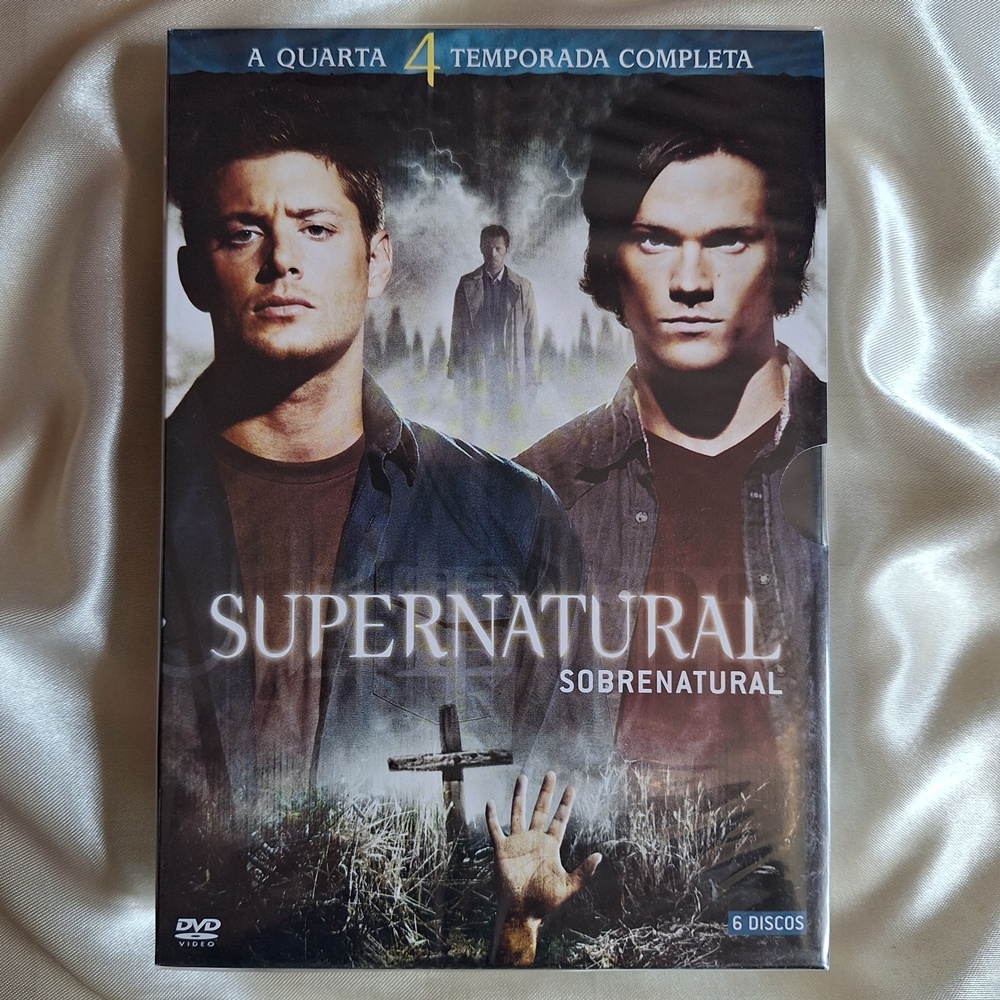 DVD BOX - SUPERNATURAL - 4ª TEMPORADA COMPLETA - (6 DISCOS)