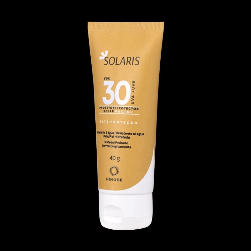 Protetor Solar Facial Solaris UVA e UVB FPS 30 40g