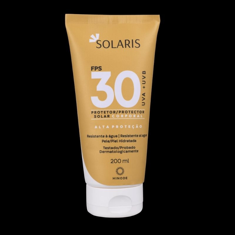 Protetor Solar Corporal Solaris UVA e UVB FPS 30 200ml