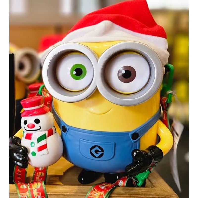 balde de Pipoca Minnios Natal