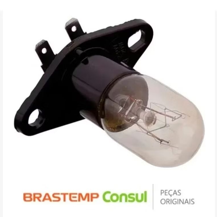 Lâmpada Microondas Para  Brastemp Consul com Soquete 20w 120v