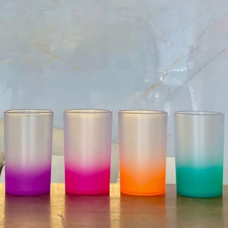 kit c/ 30 Copos Long Baby 275ml Degradê Para Personalizar em Oferta na Shopee