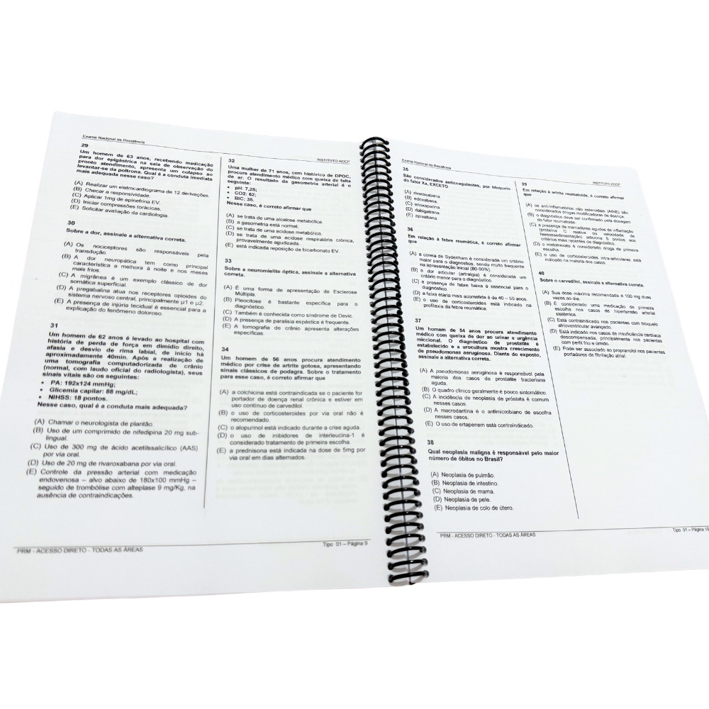 ENARE residência médica provas anteriores