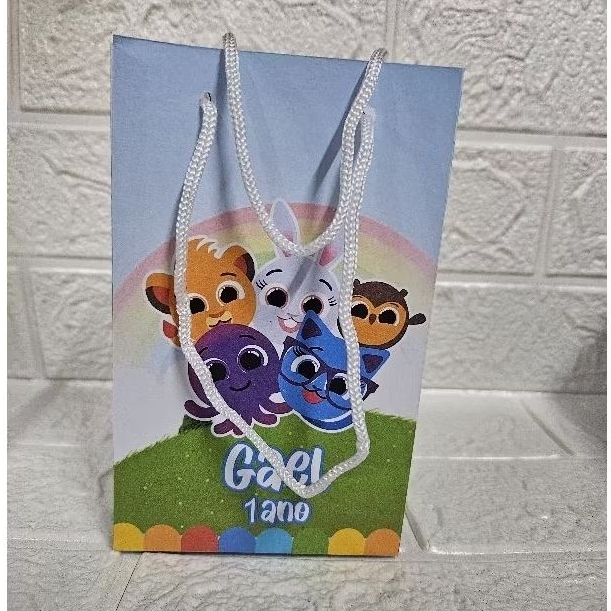 SACOLINHA PEGUE E MONTE PERSONALIZADA BOLOFOFOS/LEMBRANCINHA BOLOFOFOS/PERSONALIZADOS BOLOFOFOS/lembrancinha de festa