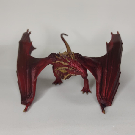 Detalhes do Action Figure Dragão Meleys A Casa do Dragão Miniatura Game of Thrones Rhaenys Targaryen Gelo e Fogo