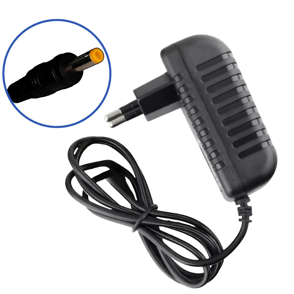 Fonte Carregador 9v 2.5A Para Caixa de Som Amvox Bravox Lenoxx Trc Multilaser