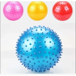 Kit com 6 /10 /20 Bola De Plastico De Massagem 18 CM Infl vel Brinquedo Infantil Vinil Pilates Fisioterapia em Oferta na Shopee