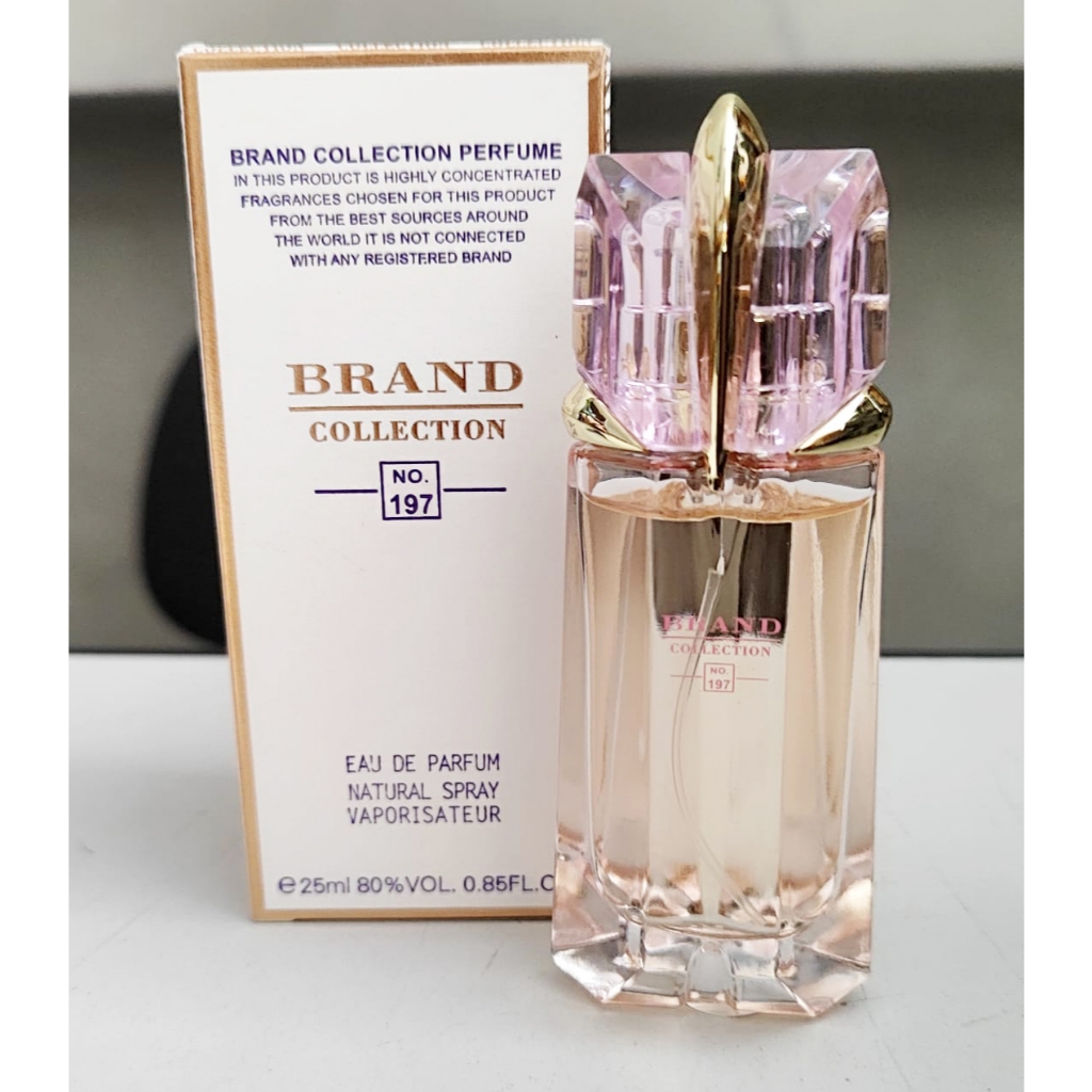 PERFUME FEMININO BRAND COLLETION N.197 IMPORTADO - 25ML em Oferta na Shopee