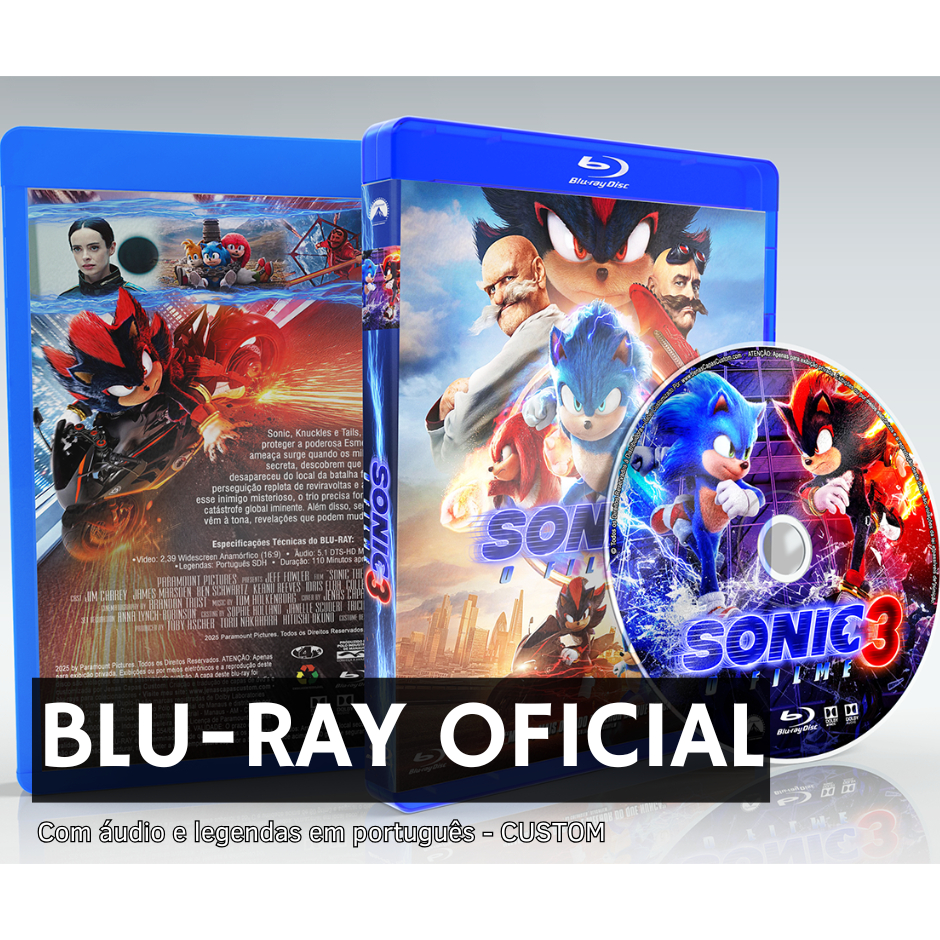 Dvd Sonic 3: Guia Completo e Onde Comprar | BuscaProdutos