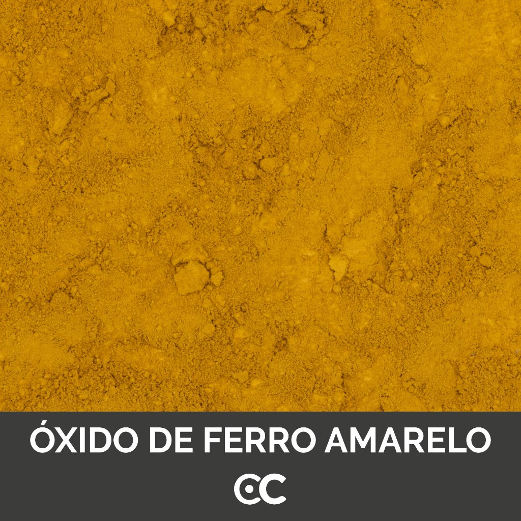 Pigmento Óxido de Ferro Amarelo (Yellow Iron Oxides)