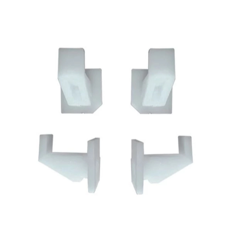 Kit 4 Suportes Freezer Para Prateleira Metalfrio L.esquerdo/ L.direito