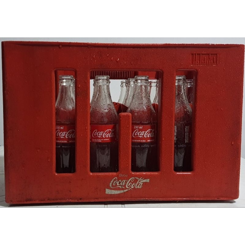 Engradado De Coca Cola Antigo 24 Garrafas Refrigerante Unitário