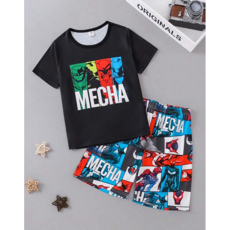 Conjunto de pijama infantil masculino