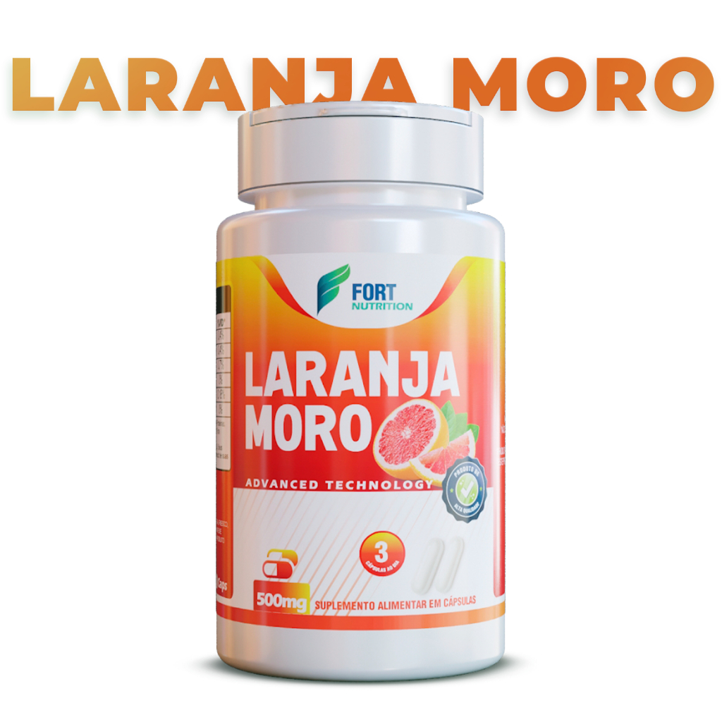 Suplemento de Laranja Moro Extrato em Cápsulas 100% Original Puro Mais Vendido Premium