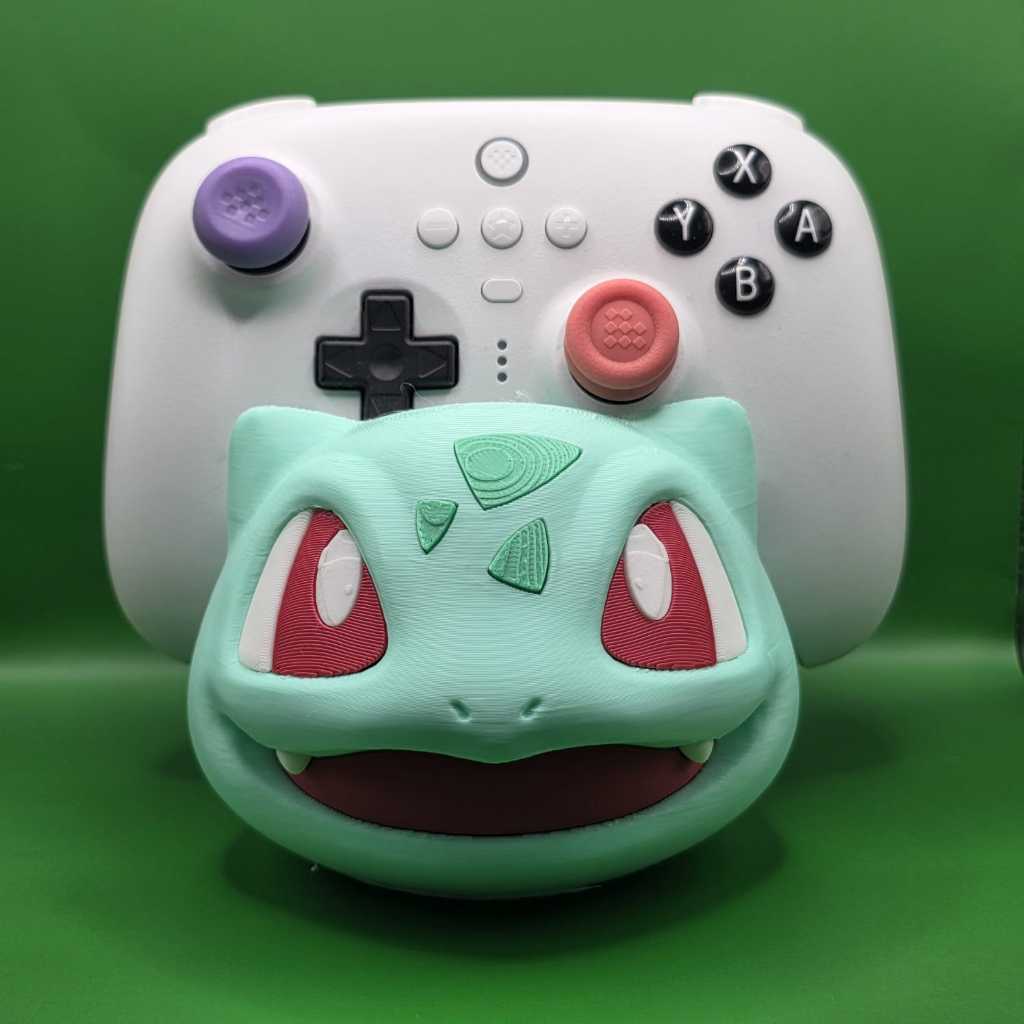 Suporte de Controle Bulbasaur Pokémon - Compatível com PS5, Xbox e Switch em Oferta na Shopee