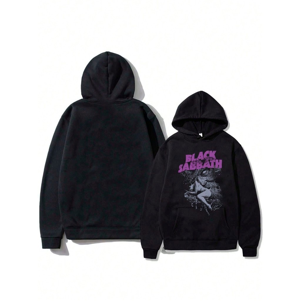 Blusa De Moletom Black Sabbath Banda de Rock, Musica, Style Flanelado Quentinho Casaco de Frio - Qualidade Premium!