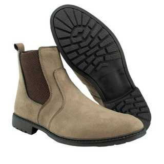 Bota Botina Chelsea Coturno Masculino Butina Elegante Muito Confortável Couro Camurça Country Texas Rodeio Promoção